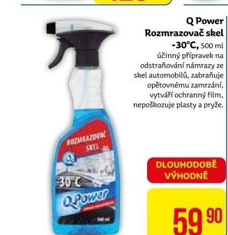 Rozmrazovač skel Q Power