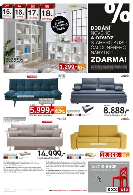 akční leták XXXLutz 12.11.2018-25.11.2018