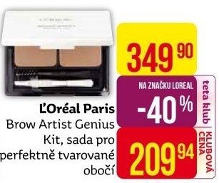 Set na úpravu obočí Brow Artist Genius Kit L'Oréal