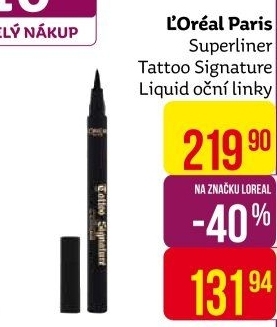Linky oční Tattoo Signature L'oreal
