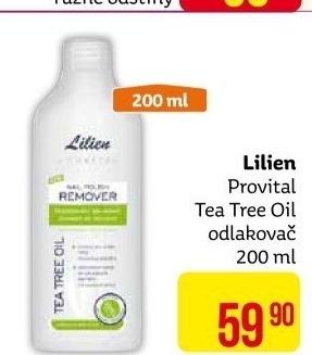 Odlakovač na nehty Tea Tree Oil Lilien