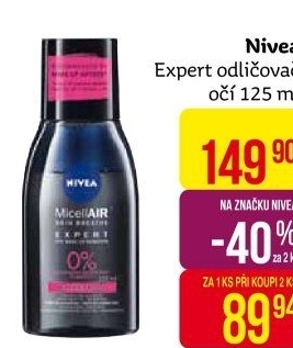 Odličovač očí Expert Nivea