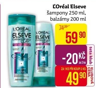 Šampon Elséve L'Oréal