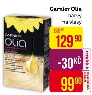 Barva na vlasy Olia Garnier
