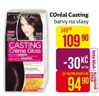 Barva na vlasy Casting Créme Gloss L'oréal