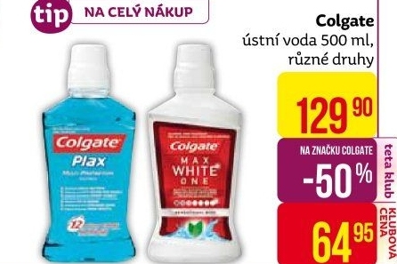 Ústní voda Colgate
