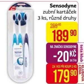 Kartáček na zuby Sensodyne