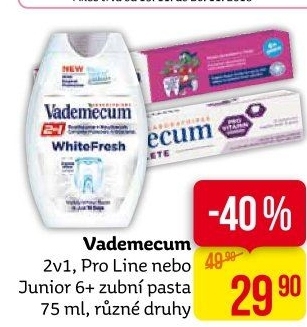 Pasty na zuby 2v1 Vademecum