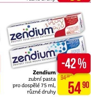 Pasta na zuby Zendium