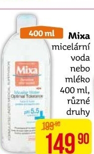 Micelární voda Mixa