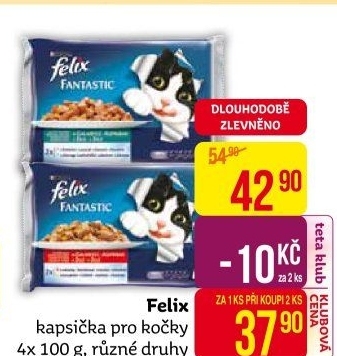 Kapsičky pro kočky Felix Purina