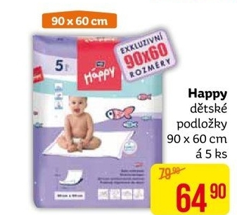 Podložky přebalovací Háppy Bella