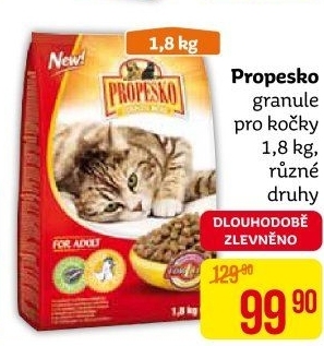 Granule pro kočky Propesko