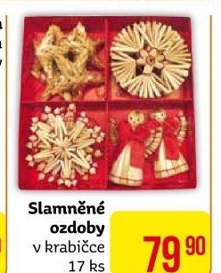 Slaměné ozdoby