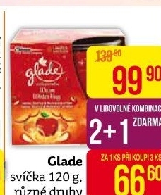 Vonná svíčka Glade by Brise