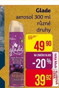 Osvěžovač vzduchu ve spreji Glade by Brise