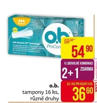 Tampony O.B.