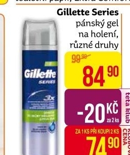 Gel na holení pánský Series Gillette