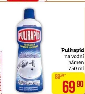 Čistič na vodní kámen Pulirapid