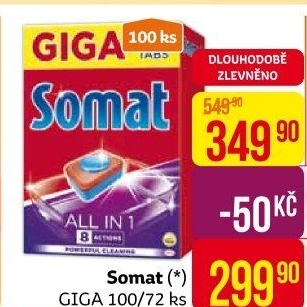 Tablety do myčky Somat
