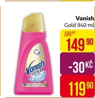 Odstraňovač skvrn gelový Gold Oxi Action Vanish