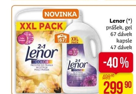 Prací prášek 2v1 Lenor