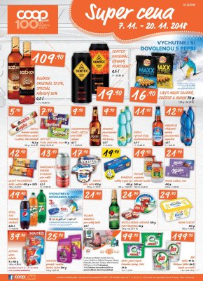 akční leták COOP 14.11.2018-20.11.2018