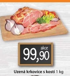 Uzená krkovice s kostí