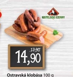 Ostravská klobása Kostelecké uzeniny