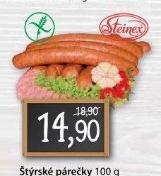 Párky štýrské Steinex