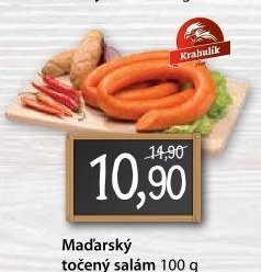 Salám maďarský točený Krahulík