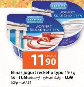 Bílý jogurt řecký Elinas