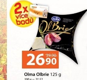 Měkký zrající sýr s plísní OlBrie Olma