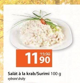 Salát a la krab