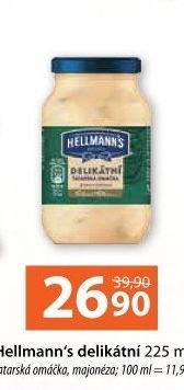 Majonéza delikátní Hellmann's