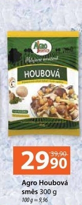 Směs houbová mražená Agro Jesenice