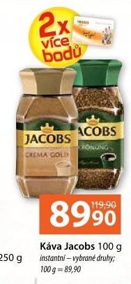 Instantní kávy Jacobs