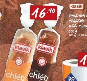 Toustový chléb Coop Klasik