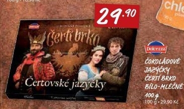 Jazýčky čokoládové Dolcezza