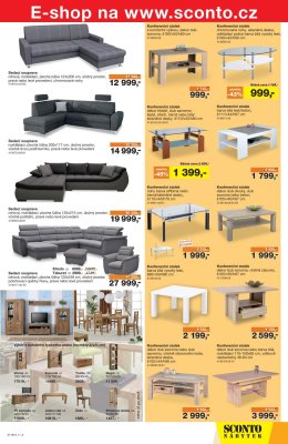 akční leták Sconto nábytek 14.11.2018-27.11.2018