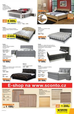 akční leták Sconto nábytek 14.11.2018-27.11.2018