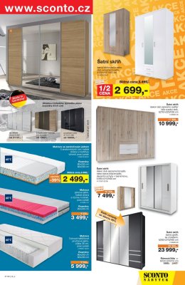 akční leták Sconto nábytek 14.11.2018-27.11.2018