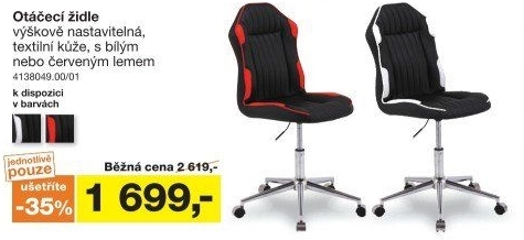 Otočná židle FM-2107 vícebarevná