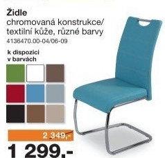Jídelní židle FLORA S zelená