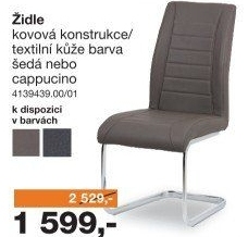 Jídelní židle CAREN hnědá