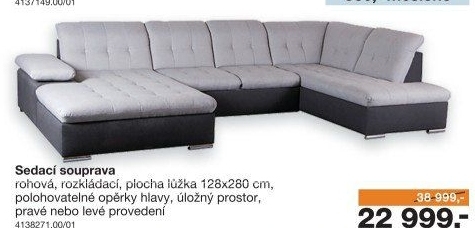 Sedací souprava PALERMO šedá