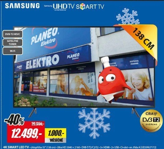 UE55NU7172 LED ULTRA HD LCD TV SAMSUNG