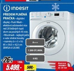 BWSA 61253W EU PRAČKAINDESIT