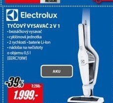 EERC70IW TYČOVÝ VYSAVAČ 2v1ELECTROLUX