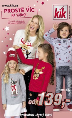 akční leták Kik textil 14.11.2018-30.11.2018